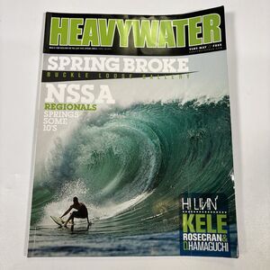 Heavywater Magazine Surfing Hawaii 2007 hinano tahiti Honeygirl 808 Skate Ad